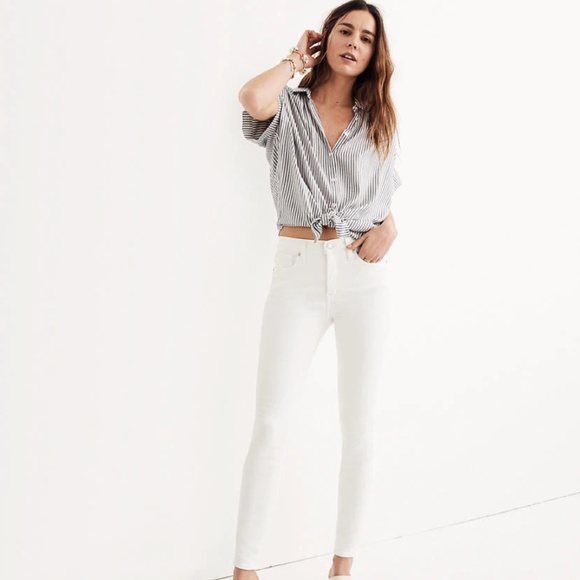 Madewell Denim - Madewell Petite 9" Mid-Rise Skinny Jeans